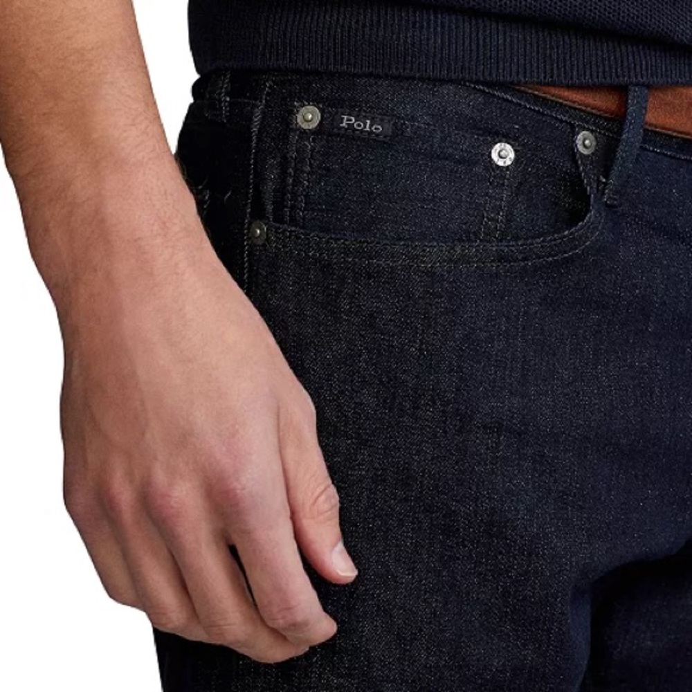 Polo Ralph Lauren Hampton Relaxed Straight Jeans in Miller Rinse - Picture 3 of 13